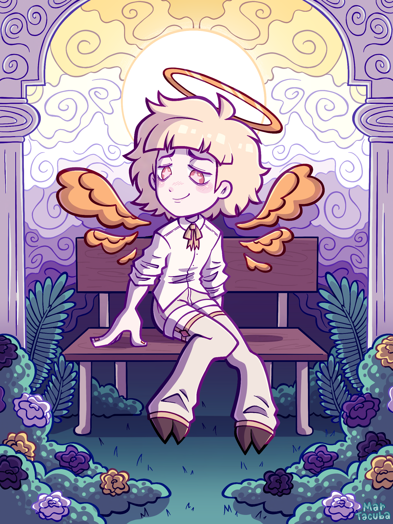 'Pride 2025: Non-Binary'..OC Name: Golden Kid.